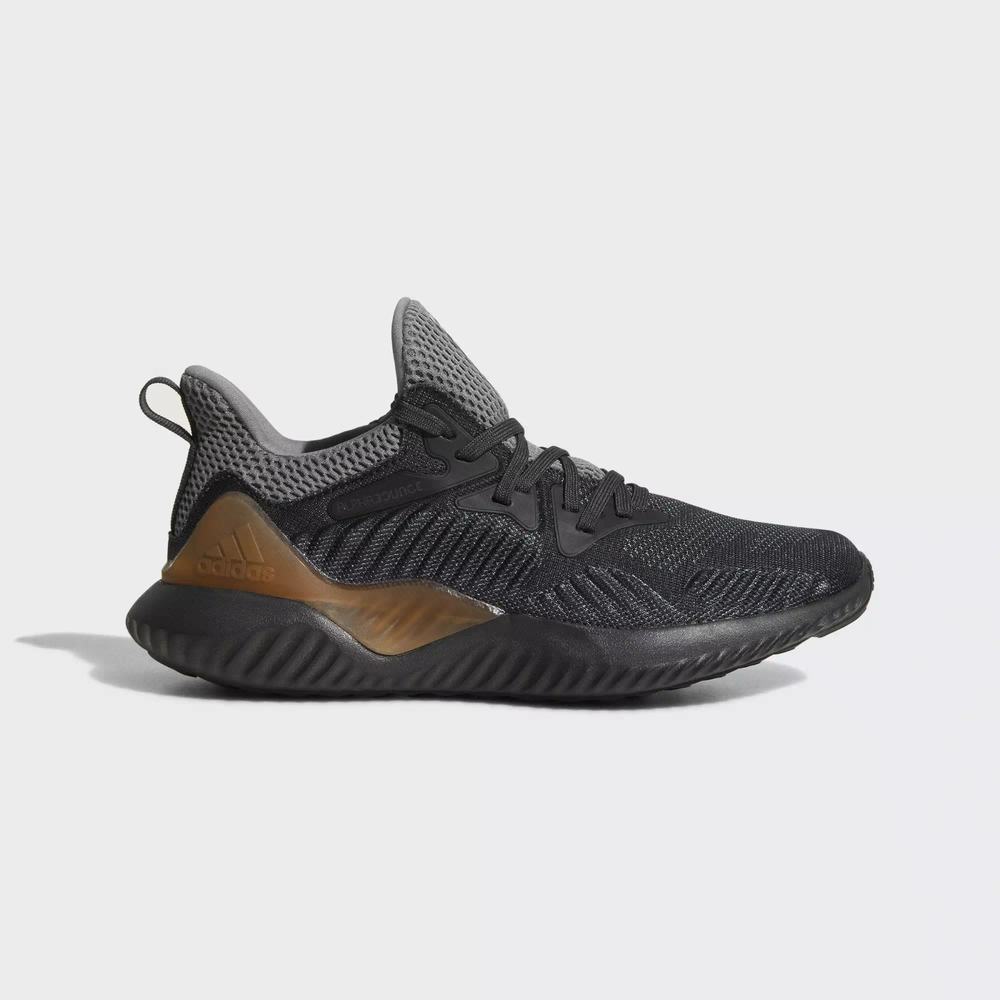 Adidas Alphabounce Beyond Tenis Para Correr Grises Para Niño (MX-63408)